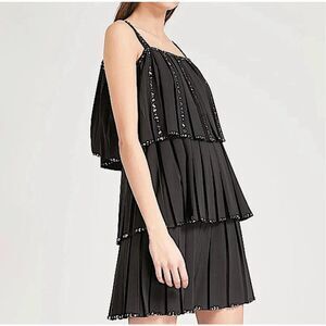 TED BAKER Cocktail Dress Meltea Sparkly Tiered Dress • NEW WITH TAGS •